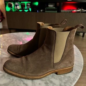 ORO Los Angeles - Alicante Crepe Chelsea Boot - Size 10